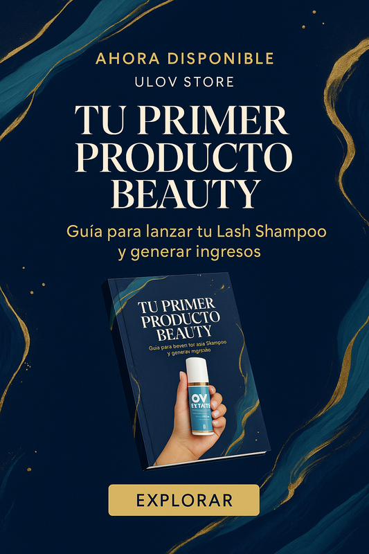 Ebook para crear tu propio lash shampoo 💫
