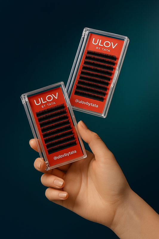 fibras YY ULOV Store en bandeja de 12 lineas- volumen ligero sin abanico.